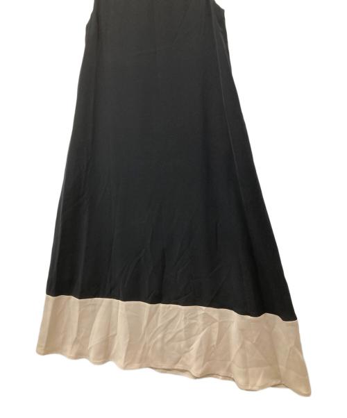 FENNEL（フェンネル）FENNEL (フェンネル) ノースリーブワンピース ブラック サイズ:９号の古着・服飾アイテム