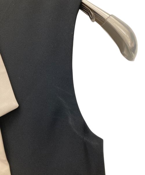 FENNEL（フェンネル）FENNEL (フェンネル) ノースリーブワンピース ブラック サイズ:９号の古着・服飾アイテム