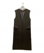 BEAUTY&YOUTHビューティーアンドユース）の古着「ロングジレ」｜ブラウン