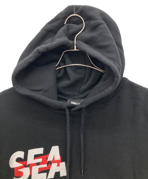 WIND AND SEA（ウィンダンシー）WIND AND SEA (ウィンド アンド シー) プルオーバーパーカー ブラック サイズ:SIZE Lの古着・服飾アイテム