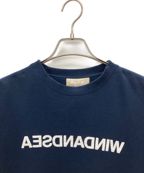 WIND AND SEA（ウィンダンシー）WIND AND SEA (ウィンド アンド シー) スウェット ネイビー サイズ:SIZE Mの古着・服飾アイテム