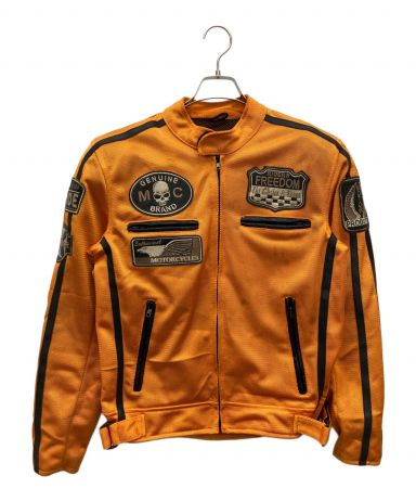 中古・古着通販】DEGNER (デグナー) ライダースジャケット オレンジ