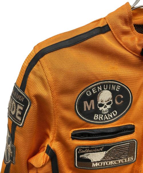 DEGNER（デグナー）DEGNER (デグナー) ライダースジャケット オレンジ サイズ:SIZE Mの古着・服飾アイテム