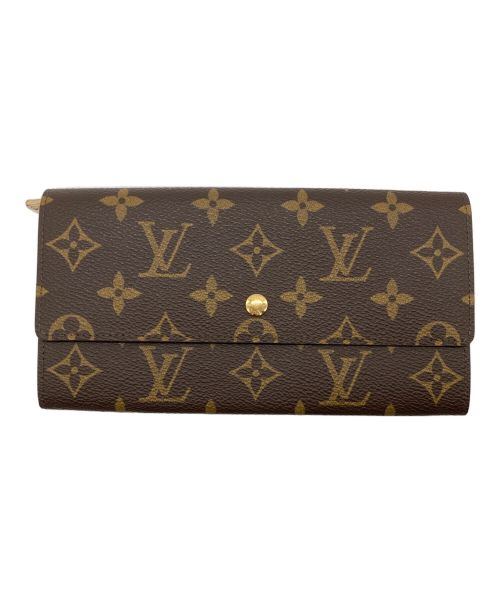 LOUIS VUITTON（ルイ ヴィトン）LOUIS VUITTON (ルイ ヴィトン) ポシェット･ポルトモネカルトクレディ ブラウンの古着・服飾アイテム