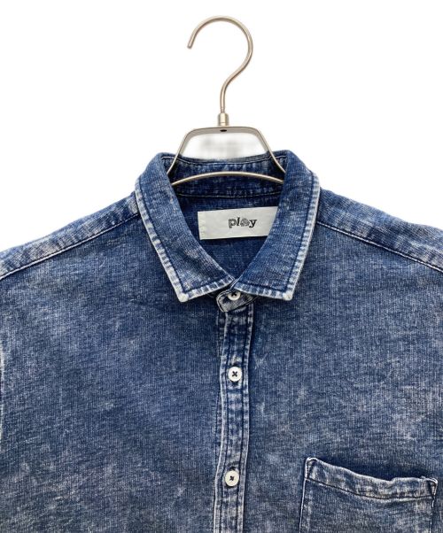 PLAY（プレイ）PLAY (プレイ) デニムシャツ インディゴ サイズ:SIZE 3の古着・服飾アイテム
