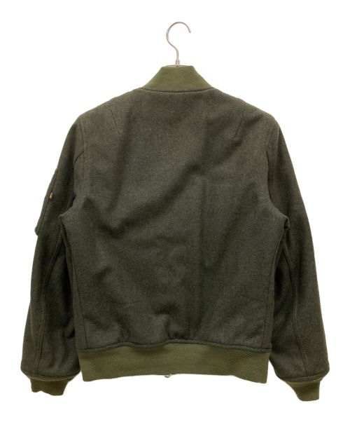 ALPHA（アルファ）ALPHA (アルファ) MA-1ジャケット カーキ サイズ:SIZE Mの古着・服飾アイテム