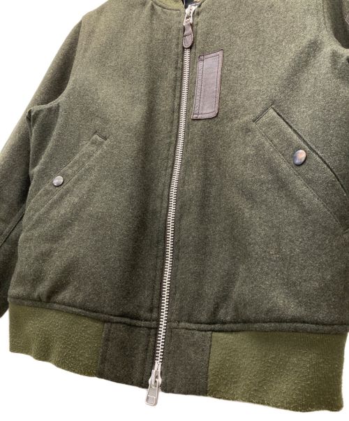 ALPHA（アルファ）ALPHA (アルファ) MA-1ジャケット カーキ サイズ:SIZE Mの古着・服飾アイテム