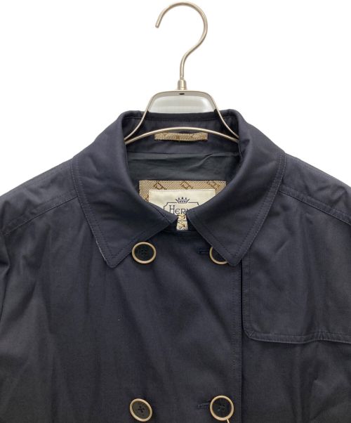 HERNO（ヘルノ）HERNO (ヘルノ) トレンチコート ネイビー サイズ:ＳＩＺＥ　44 未使用品の古着・服飾アイテム