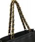 中古・古着 CHANEL (シャネル) チェーントートバッグ ブラック：170000円