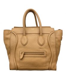 CELINE（セリーヌ）の古着「ラゲージ ミニショッパーハンドバッグ」｜ブラウン