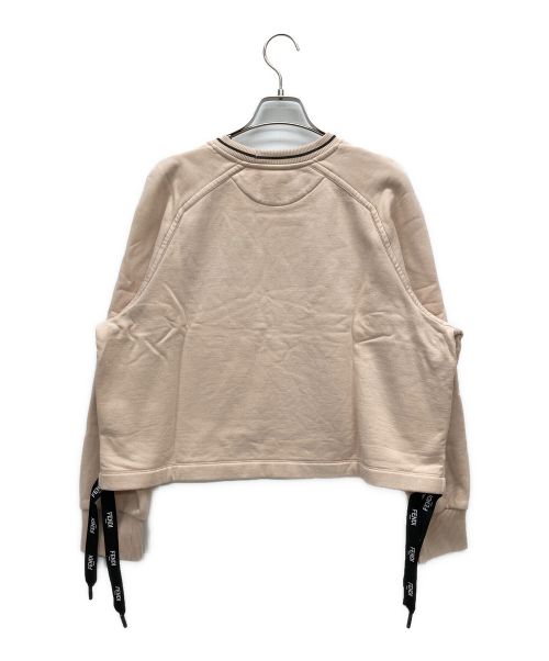 FENDI（フェンディ）FENDI (フェンディ) ロゴスウェット ピンク サイズ:SIZE Lの古着・服飾アイテム