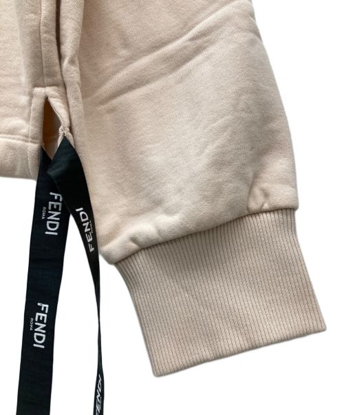 FENDI（フェンディ）FENDI (フェンディ) ロゴスウェット ピンク サイズ:SIZE Lの古着・服飾アイテム