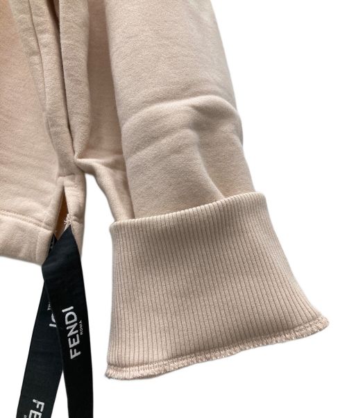 FENDI（フェンディ）FENDI (フェンディ) ロゴスウェット ピンク サイズ:SIZE Lの古着・服飾アイテム
