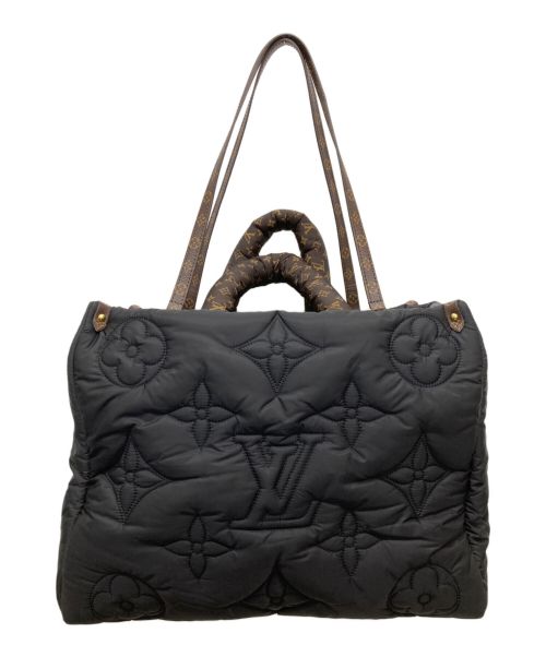 LOUIS VUITTON（ルイ ヴィトン）LOUIS VUITTON (ルイ ヴィトン) モノグラム　LVピロー　オンザゴーGM ブラックの古着・服飾アイテム