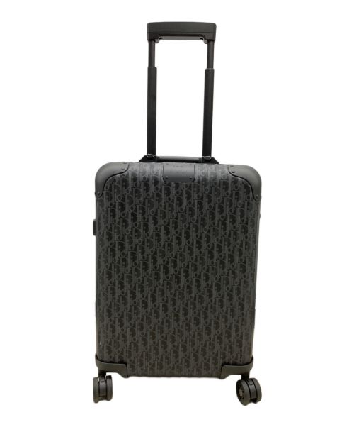 Christian Dior（クリスチャン ディオール）Christian Dior (クリスチャン ディオール) RIMOWA (リモワ) キャリーバッグ ブラックの古着・服飾アイテム