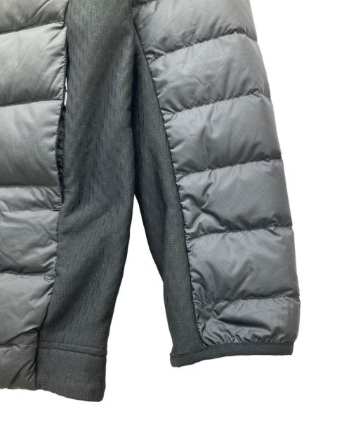 adidas（アディダス）adidas (アディダス) チェストポケット付き フルジップ ダウンジャケット ブラック サイズ:SIZE Mの古着・服飾アイテム