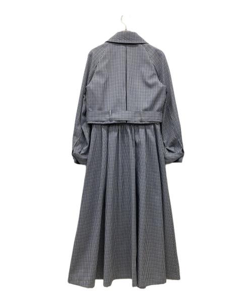 UNITED TOKYO（ユナイテッドトーキョー）UNITED TOKYO (ユナイテッドトーキョー) トレンチコート ブルー サイズ:SIZE 1の古着・服飾アイテム