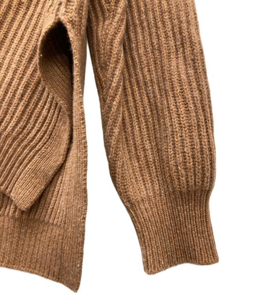 SAYAKA DAVIS（サヤカ デイヴィス）SAYAKA DAVIS (サヤカ デイヴィス) スキッパーニット ブラウン サイズ:SIZE Pの古着・服飾アイテム