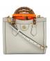 GUCCI（グッチ）の古着「バンブー ダイアナ スモールトート」｜アイボリー