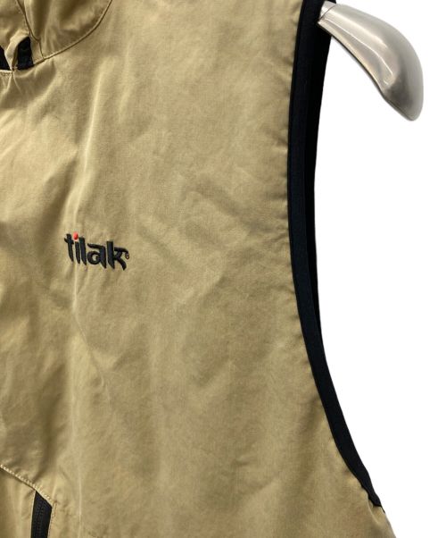 tilak（ティラック）tilak (ティラック) 中綿ベスト ベージュ サイズ:SIZE XSの古着・服飾アイテム