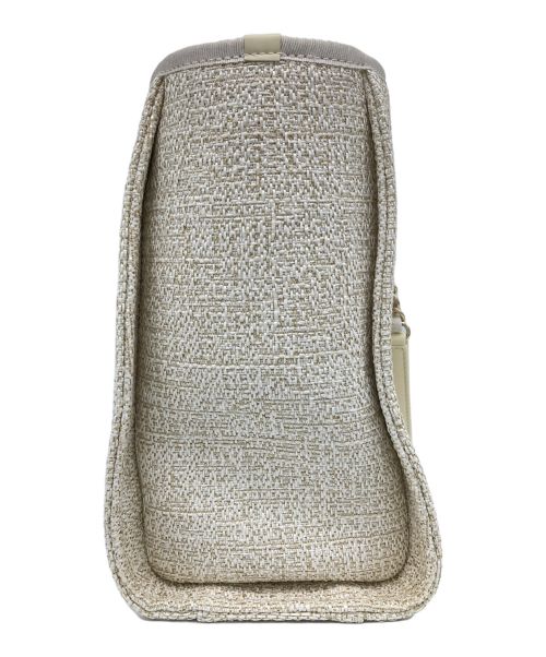 CHANEL（シャネル）CHANEL (シャネル) ドーヴィル トートバッグA67001　 アイボリーの古着・服飾アイテム