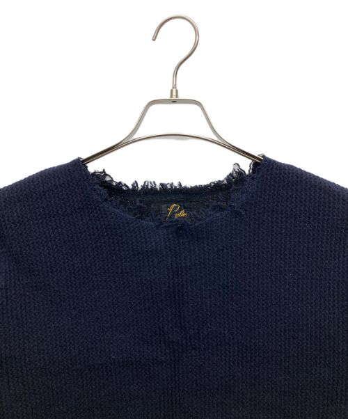 Needles（ニードルズ）Needles (ニードルズ) カットオフサーマルニット ネイビー サイズ:Sの古着・服飾アイテム