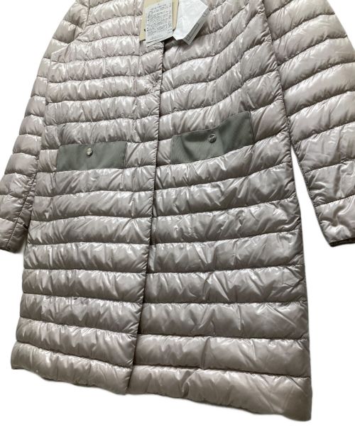 HERNO（ヘルノ）HERNO (ヘルノ) ダウンコート ベージュ サイズ:SIZE 40の古着・服飾アイテム
