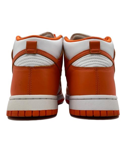 NIKE（ナイキ）NIKE (ナイキ)  ダンク HIGH　Orange Blaze オレンジ×ホワイト サイズ:28㎝の古着・服飾アイテム