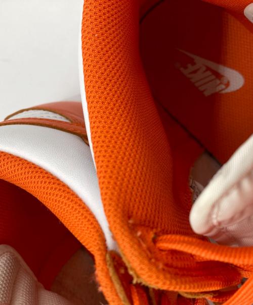 NIKE（ナイキ）NIKE (ナイキ)  ダンク HIGH　Orange Blaze オレンジ×ホワイト サイズ:28㎝の古着・服飾アイテム