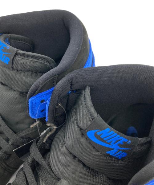 NIKE（ナイキ）NIKE (ナイキ) AIR JORDAN 1 RETRO HI ブラック×ブルー サイズ:27㎝ 未使用品の古着・服飾アイテム