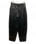 SACRA (サクラ) TRIASE SATIN PANTS ブラック サイズ:36：5000円