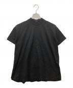 ENFOLDエンフォルド）の古着「ＷＡＳＨＡＢＬＥ ＳＴＡＮＤ－ＮＥＣＫ Ｔ－ＳＨＩＲＴ」｜ブラック