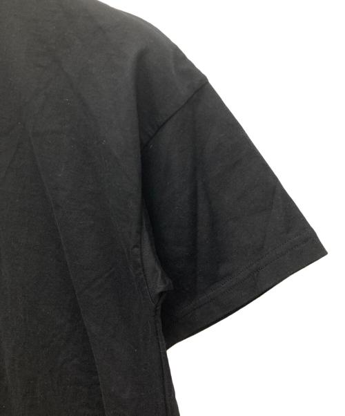 ENFOLD（エンフォルド）ENFOLD (エンフォルド) ＷＡＳＨＡＢＬＥ ＳＴＡＮＤ－ＮＥＣＫ Ｔ－ＳＨＩＲＴ ブラック サイズ:SIEE 38の古着・服飾アイテム