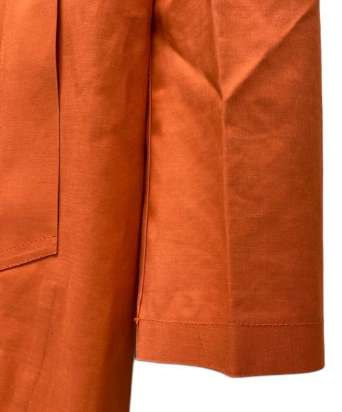 MACKINTOSH（マッキントッシュ）MACKINTOSH (マッキントッシュ) ライナー付ステンカラーコート オレンジ サイズ:38の古着・服飾アイテム
