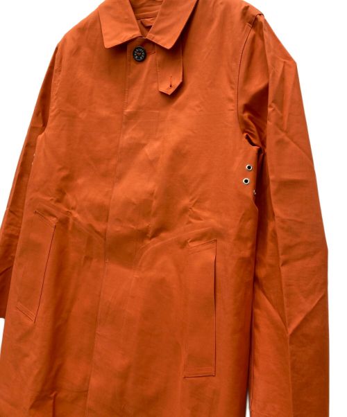 MACKINTOSH（マッキントッシュ）MACKINTOSH (マッキントッシュ) ライナー付ステンカラーコート オレンジ サイズ:38の古着・服飾アイテム