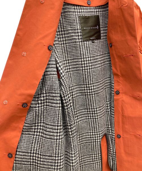 MACKINTOSH（マッキントッシュ）MACKINTOSH (マッキントッシュ) ライナー付ステンカラーコート オレンジ サイズ:38の古着・服飾アイテム
