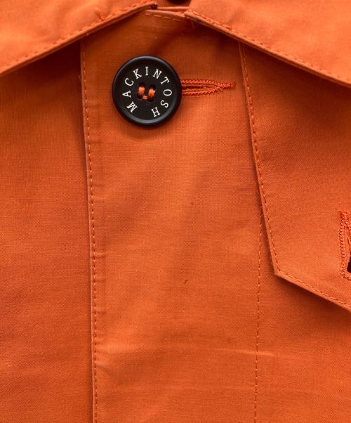 MACKINTOSH（マッキントッシュ）MACKINTOSH (マッキントッシュ) ライナー付ステンカラーコート オレンジ サイズ:38の古着・服飾アイテム