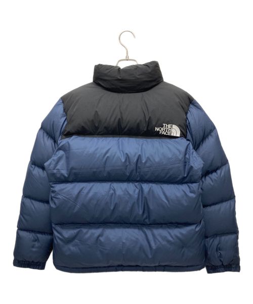 THE NORTH FACE（ザ ノース フェイス）THE NORTH FACE (ザ ノース フェイス) ヌプシジャケット ブラック×ネイビー サイズ:SIZE　Sの古着・服飾アイテム
