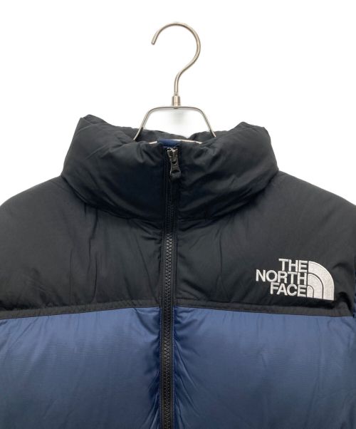 THE NORTH FACE（ザ ノース フェイス）THE NORTH FACE (ザ ノース フェイス) ヌプシジャケット ブラック×ネイビー サイズ:SIZE　Sの古着・服飾アイテム