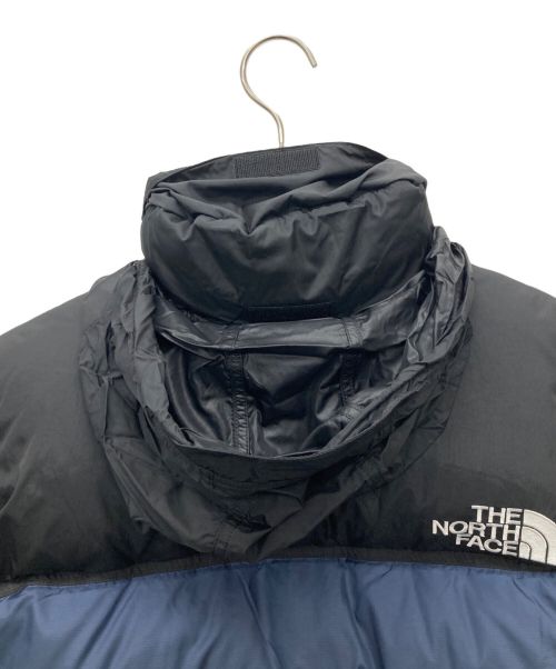THE NORTH FACE（ザ ノース フェイス）THE NORTH FACE (ザ ノース フェイス) ヌプシジャケット ブラック×ネイビー サイズ:SIZE　Sの古着・服飾アイテム