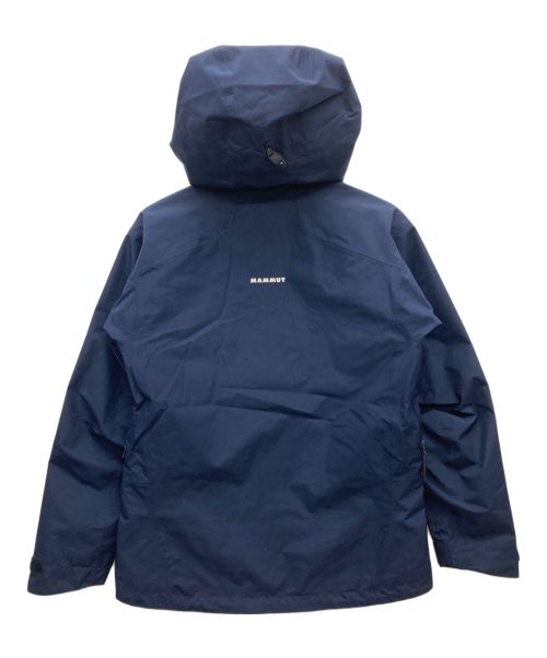 MAMMUT（マムート）MAMMUT (マムート) アヤコプロ 2.0 ハードシェルフーデッドジャケット ネイビー サイズ:SIZE　Lの古着・服飾アイテム