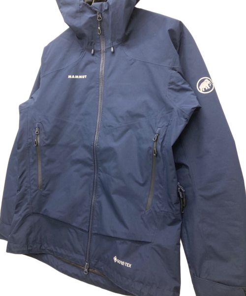 MAMMUT（マムート）MAMMUT (マムート) アヤコプロ 2.0 ハードシェルフーデッドジャケット ネイビー サイズ:SIZE　Lの古着・服飾アイテム
