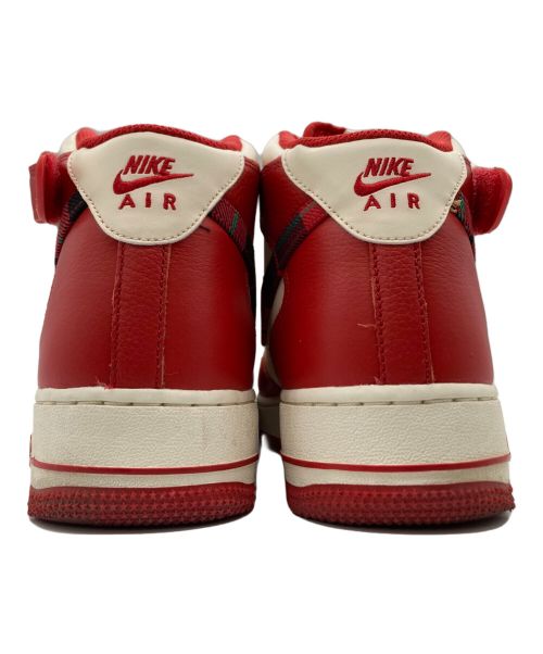 NIKE（ナイキ）NIKE (ナイキ) AIR FORCE 1 MID '07 レッド サイズ:28cmの古着・服飾アイテム