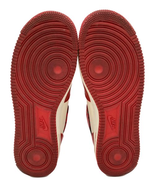 NIKE（ナイキ）NIKE (ナイキ) AIR FORCE 1 MID '07 レッド サイズ:28cmの古着・服飾アイテム