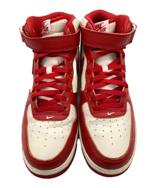 NIKE（ナイキ）NIKE (ナイキ) AIR FORCE 1 MID '07 レッド サイズ:28cmの古着・服飾アイテム