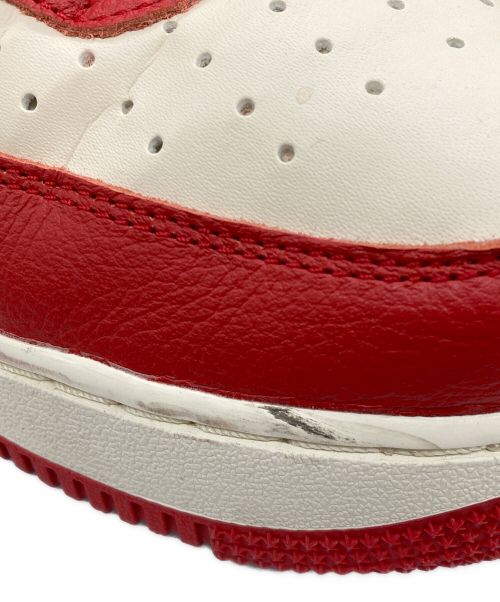 NIKE（ナイキ）NIKE (ナイキ) AIR FORCE 1 MID '07 レッド サイズ:28cmの古着・服飾アイテム