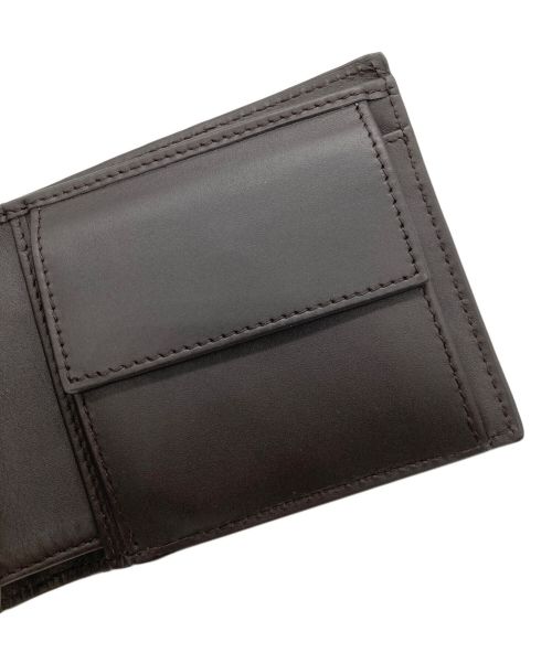 BOTTEGA VENETA（ボッテガベネタ）BOTTEGA VENETA (ボッテガベネタ) 2つ折りウォレット ブラウンの古着・服飾アイテム