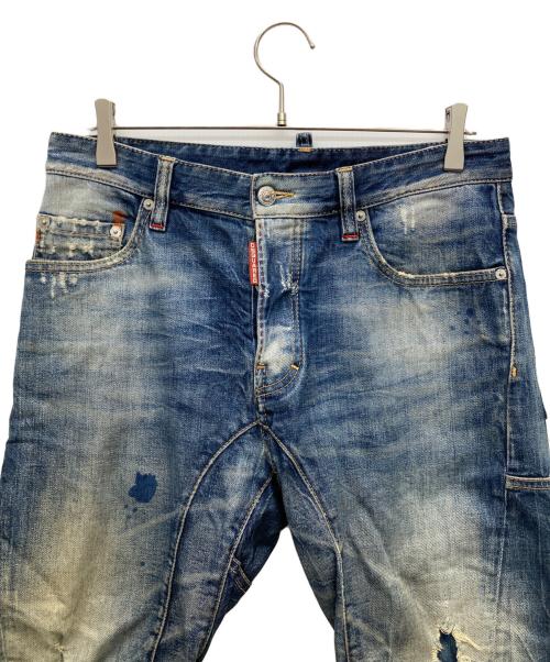 DSQUARED2（ディースクエアード）DSQUARED2 (ディースクエアード) デニムパンツ インディゴ サイズ:SIZE 46の古着・服飾アイテム