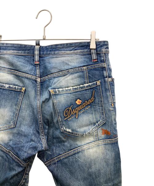 DSQUARED2（ディースクエアード）DSQUARED2 (ディースクエアード) デニムパンツ インディゴ サイズ:SIZE 46の古着・服飾アイテム
