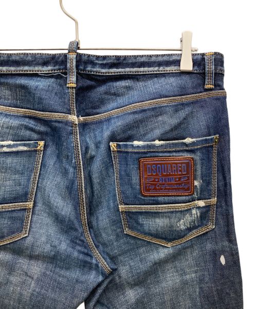 DSQUARED2（ディースクエアード）DSQUARED2 (ディースクエアード) デニムパンツ インディゴ サイズ:SIZE 48の古着・服飾アイテム
